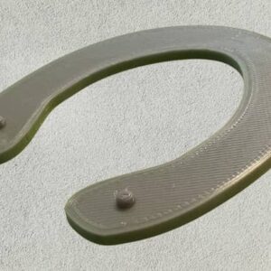 Negative Pressure Flat Rim Insert Horse Hoof Pad