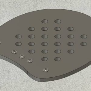 Full Mesh Flat Horse Hoof Pad
